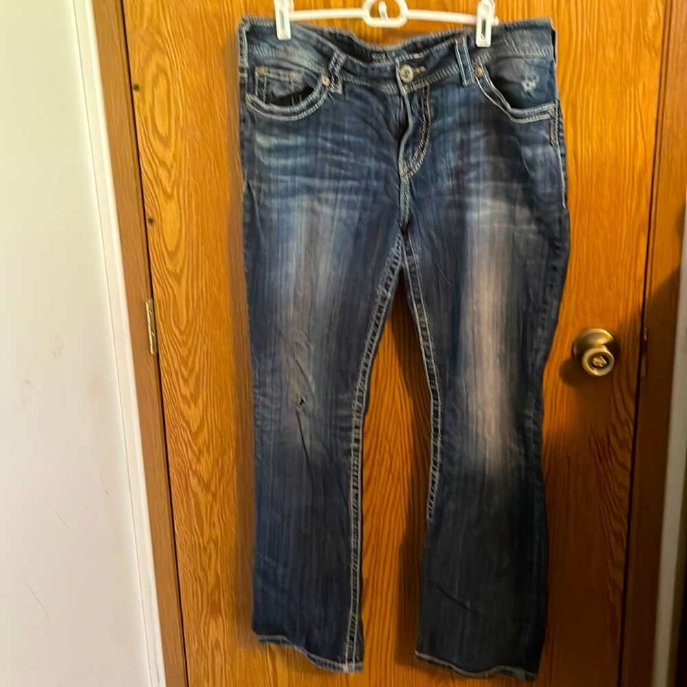 Perfectly broken in soft and comfy jeans